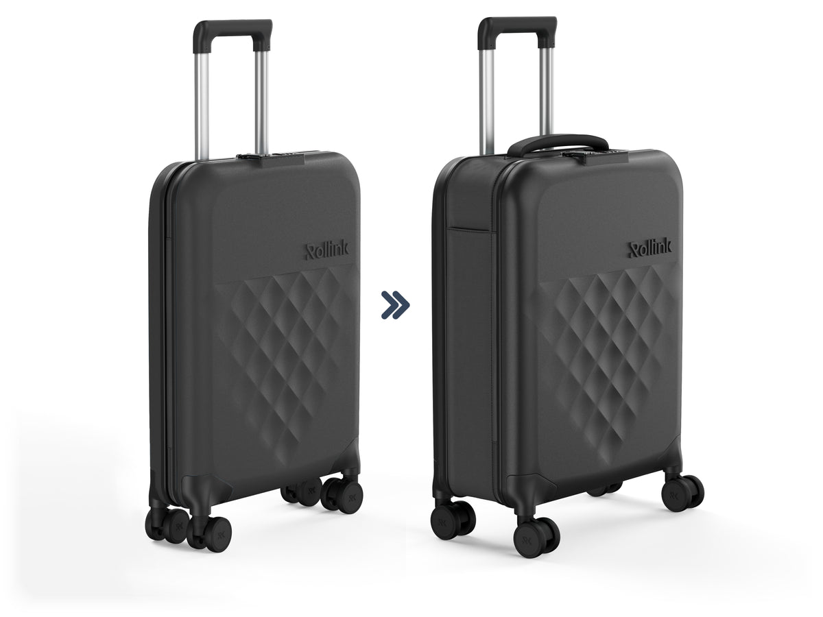 Flex 360° Spinner Collapsible Luggage – Lightweight, Durable & Space-Saving