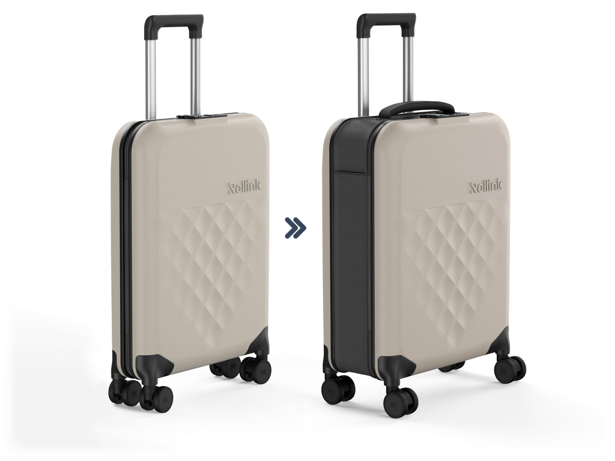 Flex 360° Spinner Collapsible Luggage – Lightweight, Durable & Space-Saving