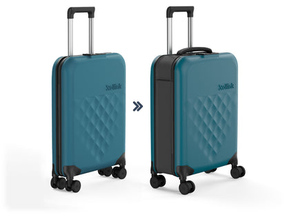Flex 360° Spinner Collapsible Luggage – Lightweight, Durable & Space-Saving
