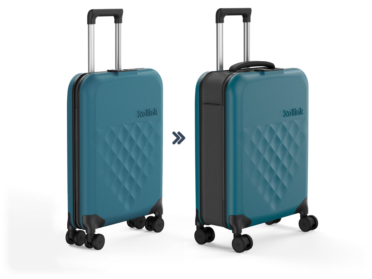 Flex 360° Spinner Collapsible Luggage – Lightweight, Durable & Space-Saving