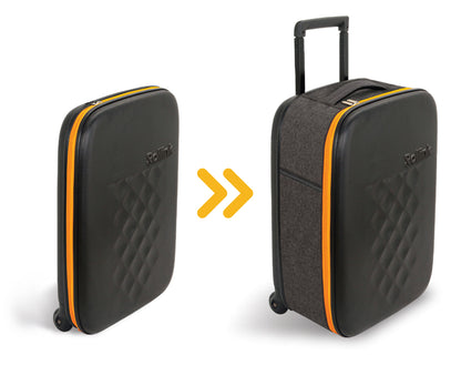 Flex Earth 21” Collapsible Luggage | Lightweight Carry-On