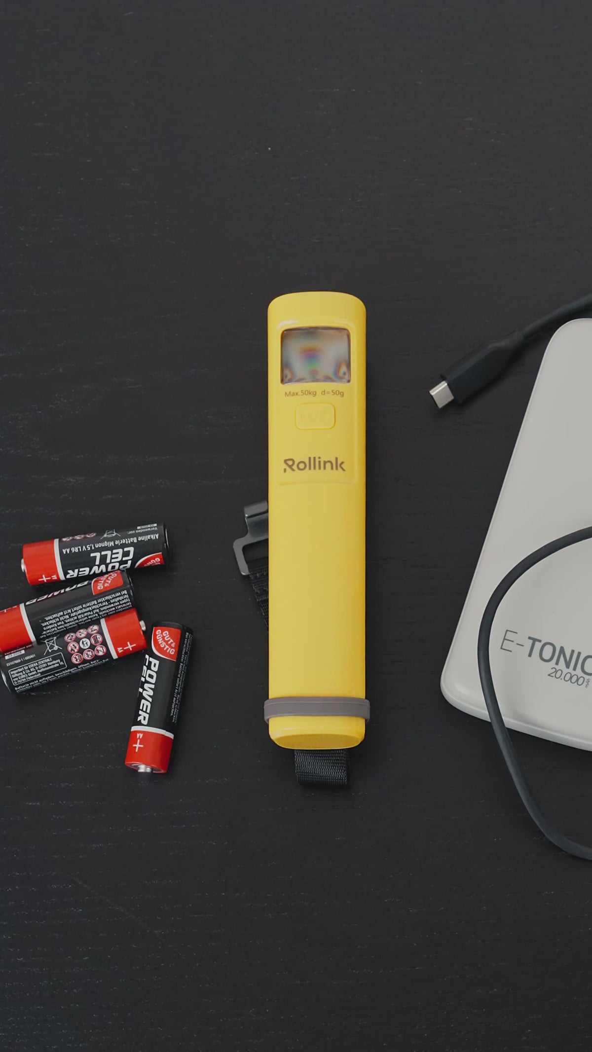 Load video: Kinetic Luggage Scale